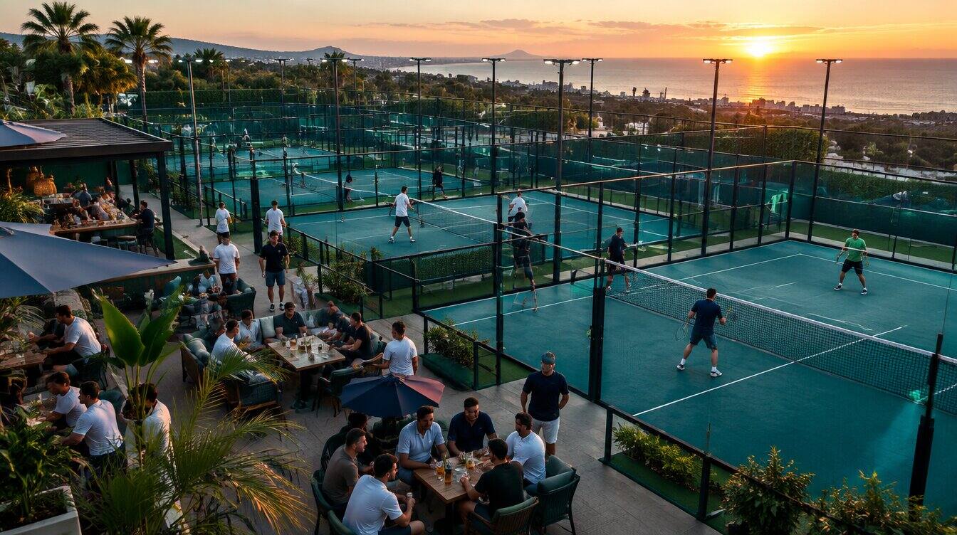 Diversified revenue streams at a padel club