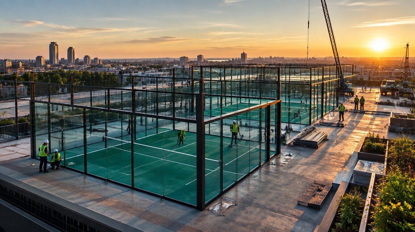 Growing padel market with new courts being built