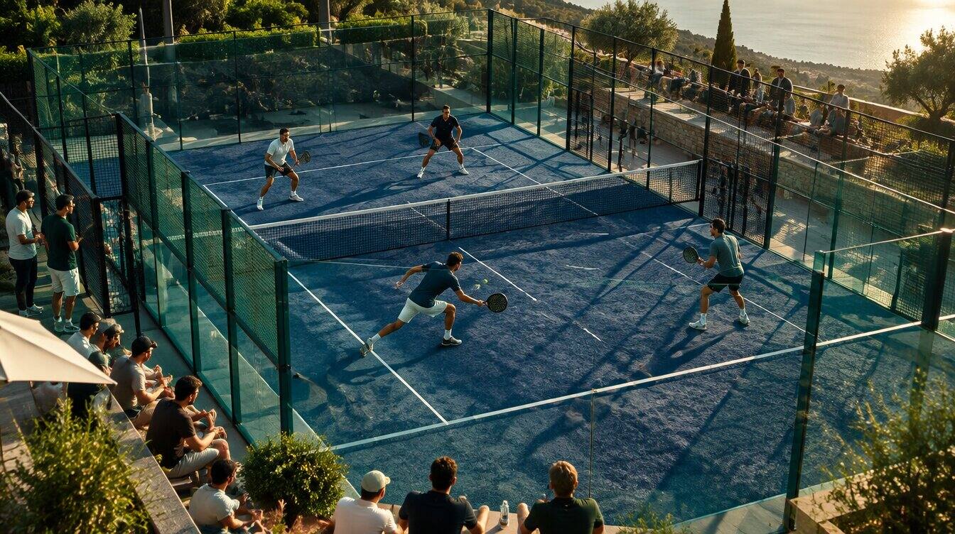 Padel tournament bracket and match schedule