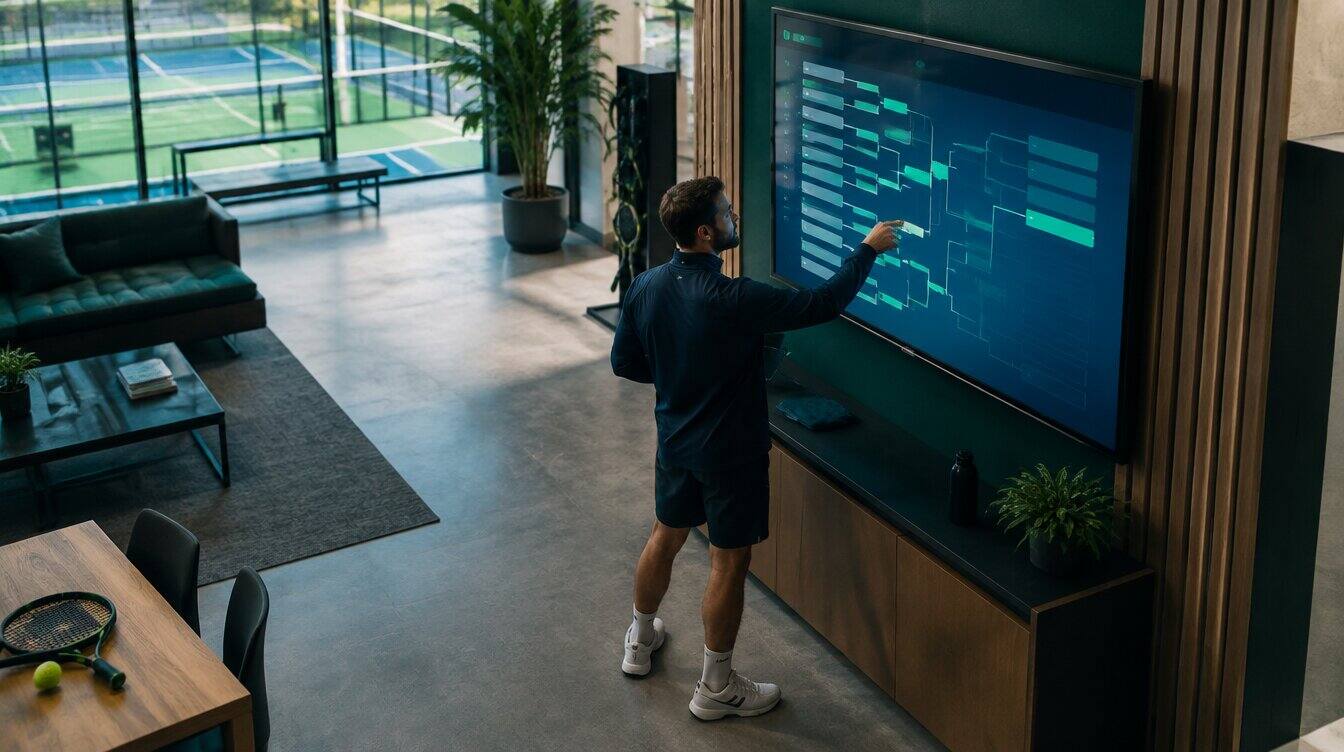 Automated bracket generation for racket sports